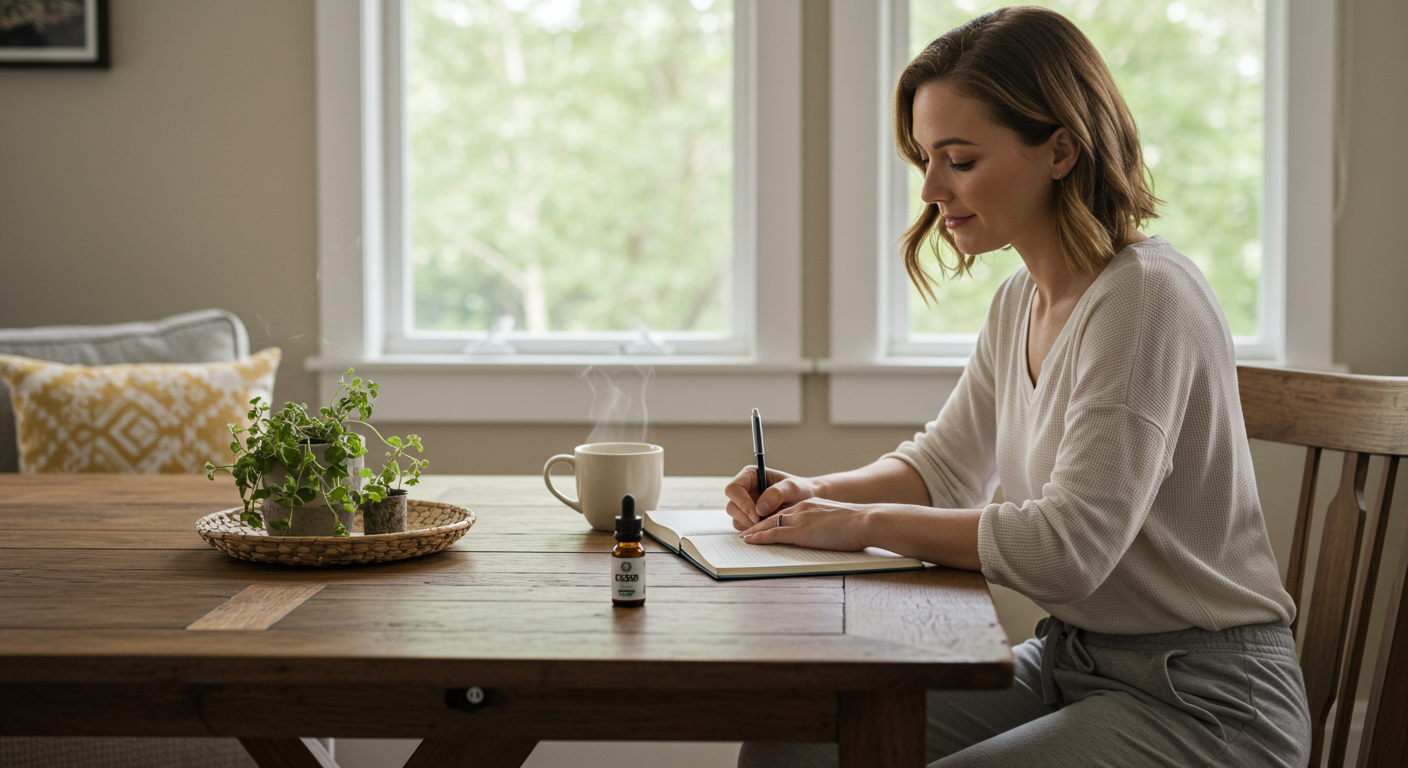 CBD and Morning Pages for Enhancing Mental Clarity