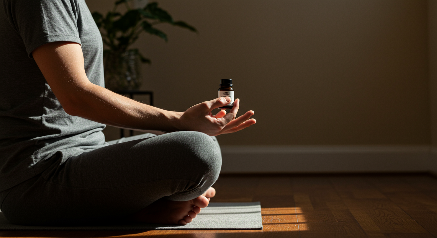 CBD Breath Awareness Anxiety Relief Holistic Approach