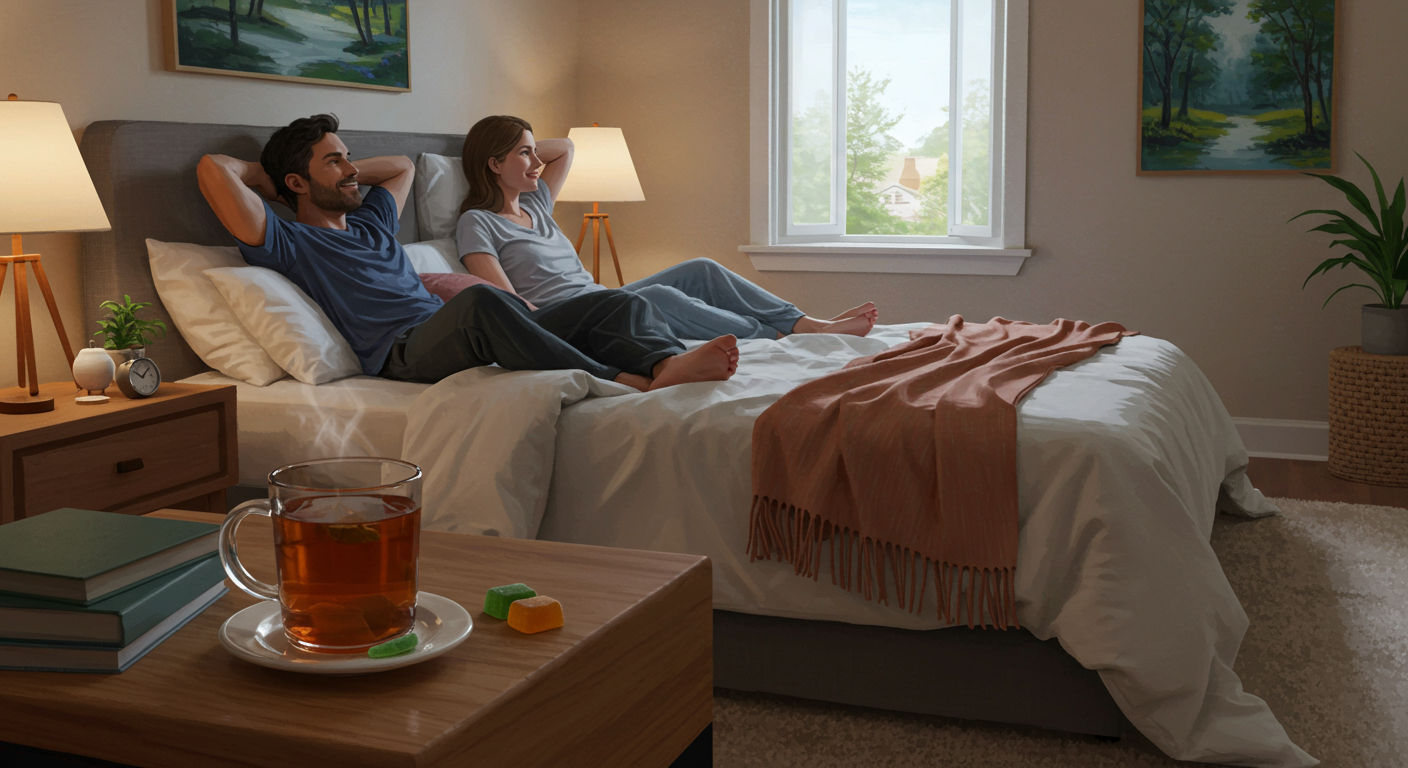 Elevating Evening Rituals with Hemp and Mushrooms for Better Sleep