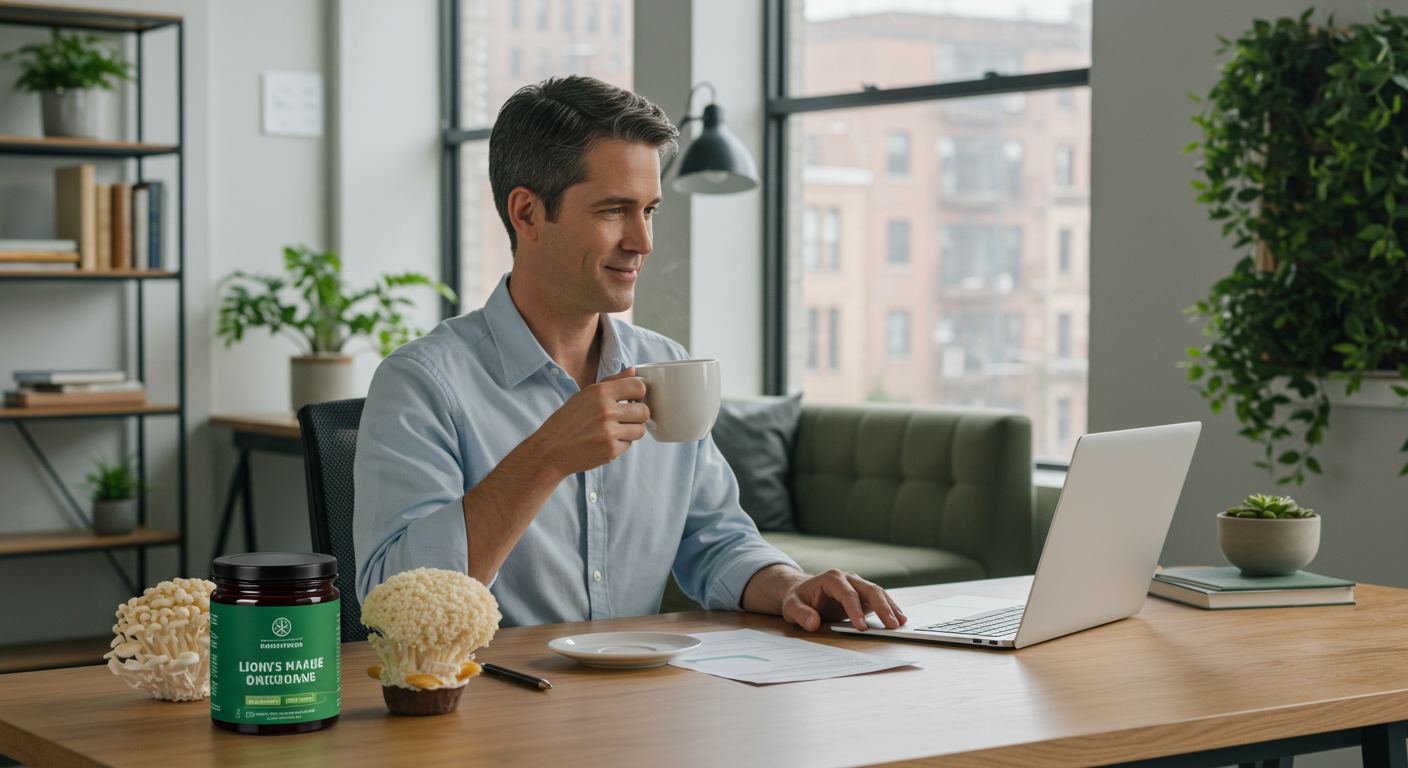 Functional Mushrooms Support Stress Management and Focus at Work