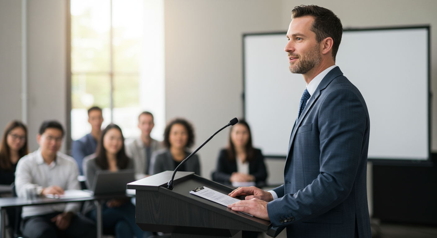 Unlock Public Speaking Confidence with CBD for Calm