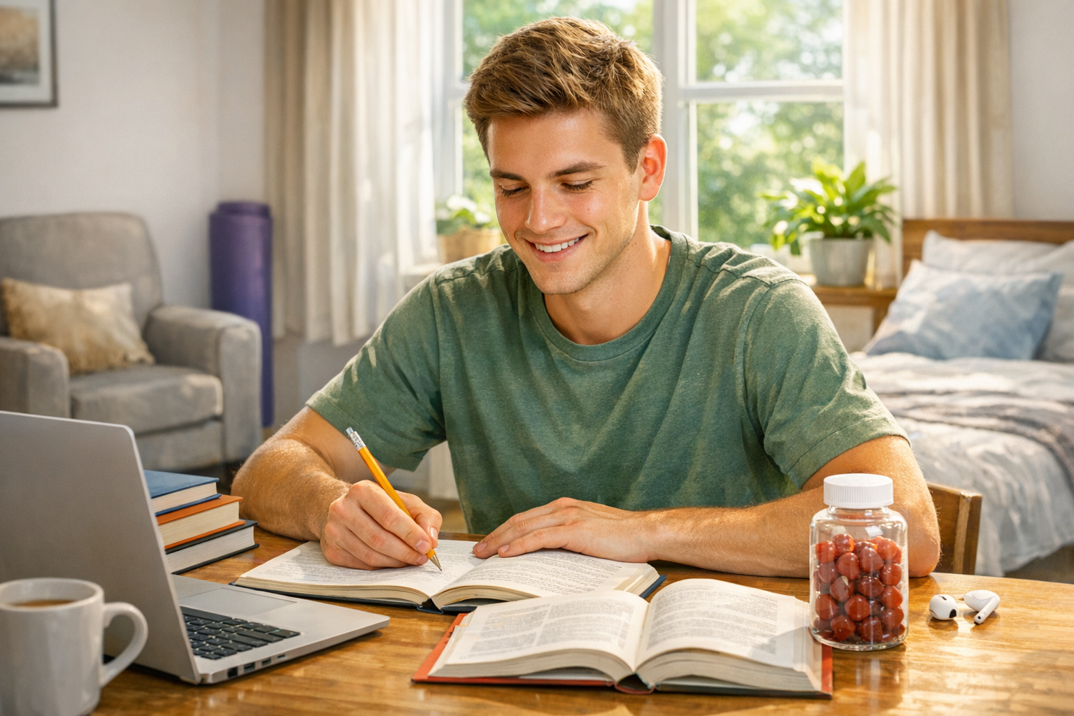 Boosting Study Success with Lions Mane Gummies and Healthy Habits