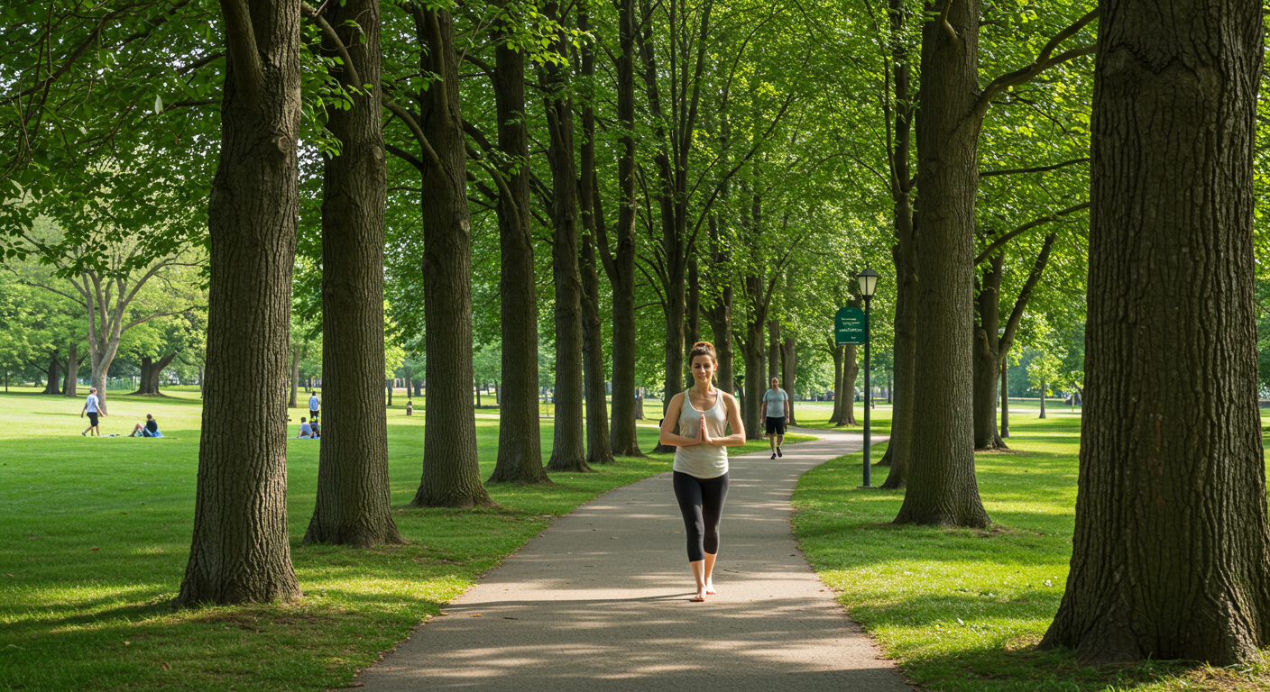 CBD Active Recovery with Walking Meditation
