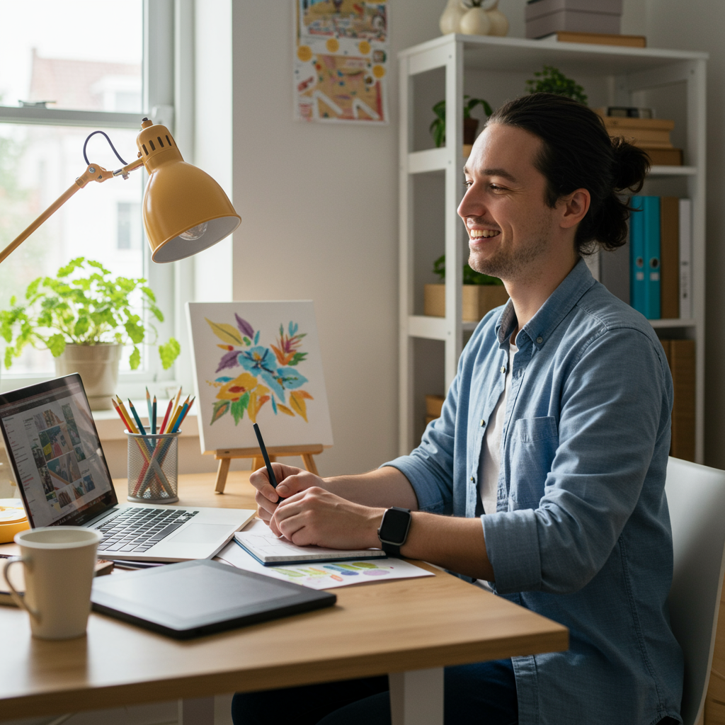 Enhance Creativity through Joy and Focus for Creative People