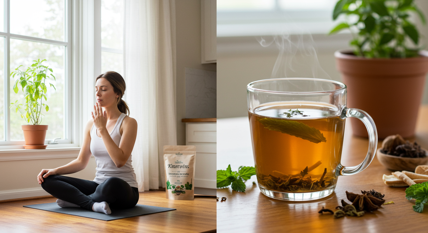 Transform Your Morning With Breathwork And Hemp Tea