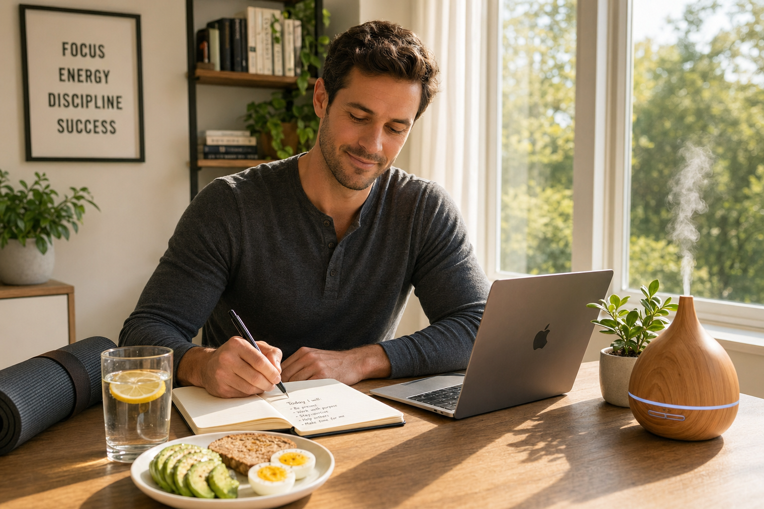 Revitalize Your Day with an Energizing Morning Desk Routine
