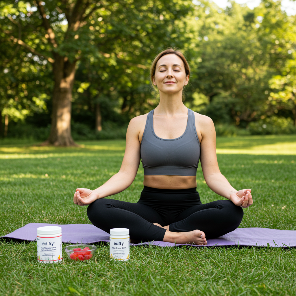 Enhance Relaxation with Breathwork Meditation and Edifys Wellness Gummies