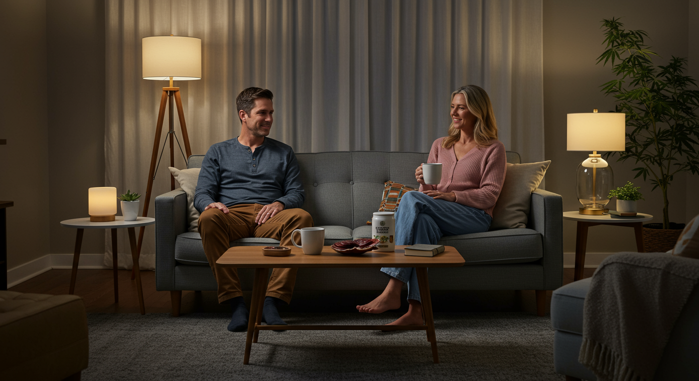 Reishi and Hemp Evening Rituals for Relaxation and Reflection