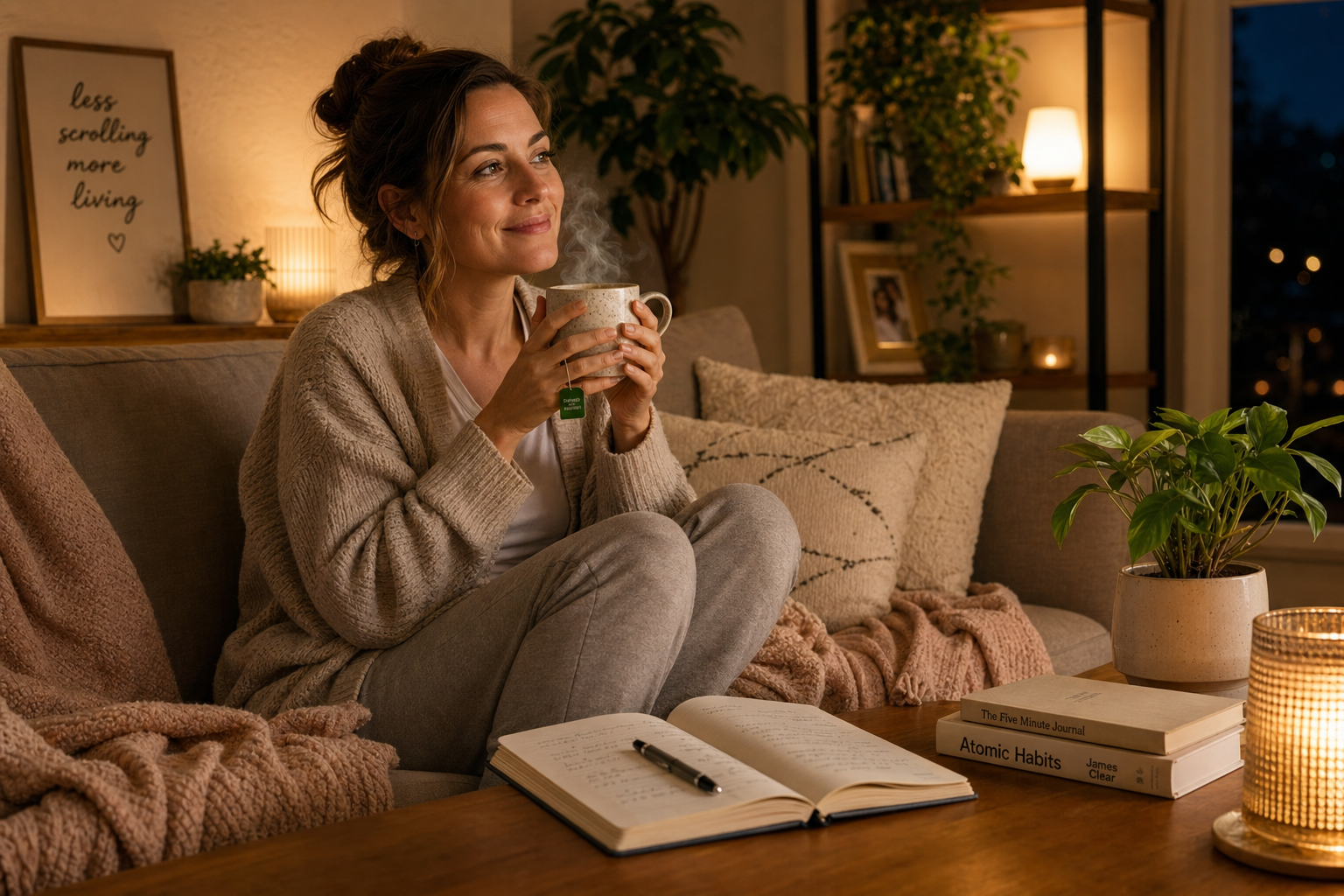 Shift Your Night Time Habits with a Positive Routine