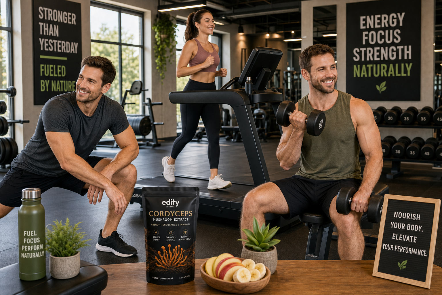 Power Up Your Workout Routine with Natural Cordyceps