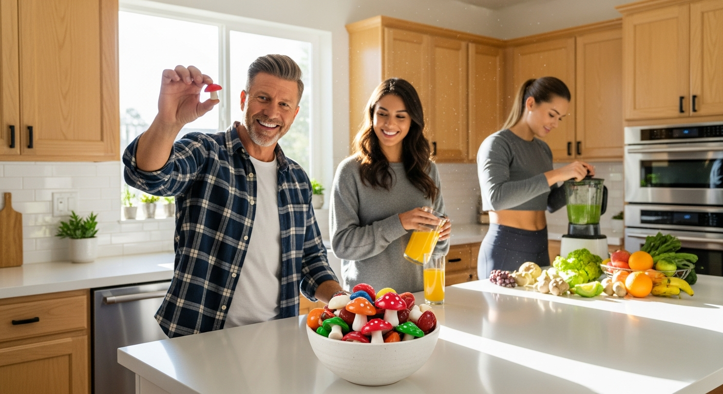 The Health Boosting Power of Mushroom Gummies