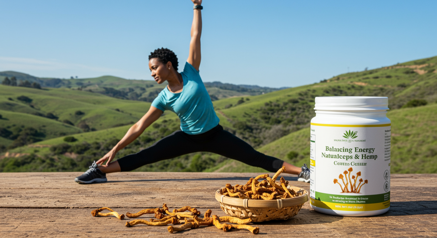 Boosting Energy Naturally with Cordyceps and Hemp