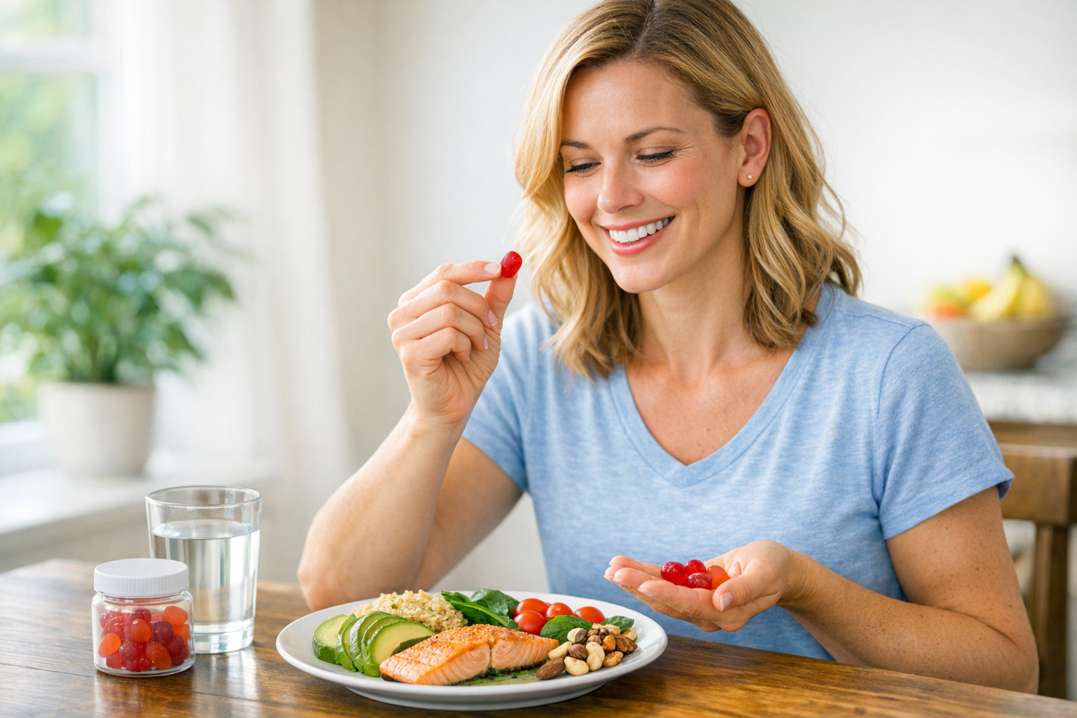 Optimal Timing for Consuming Gummies with Meals