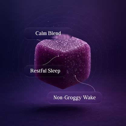 Edify Sleep Grape Gummy For Calm Restful Sleep And Non-Groggy Wake